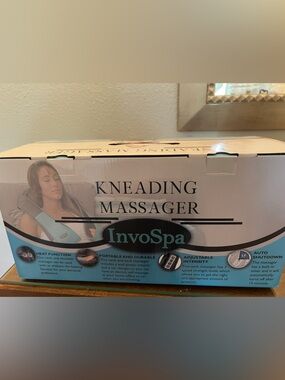 Brand new, never used. Blue Kneading Massager - Neck & Back